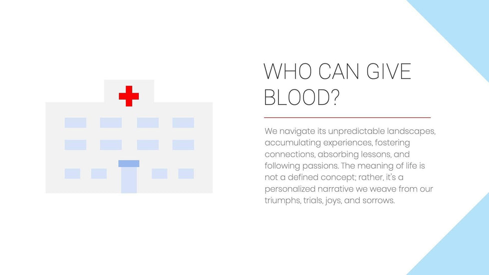 Medical-Presentation-Templates Slides Blood Donation Presentation Template S07312301 powerpoint-template keynote-template google-slides-template infographic-template