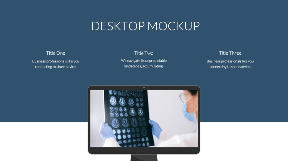 Medical-Presentation-Templates Slides Brain Presentation Template S08152301 powerpoint-template keynote-template google-slides-template infographic-template