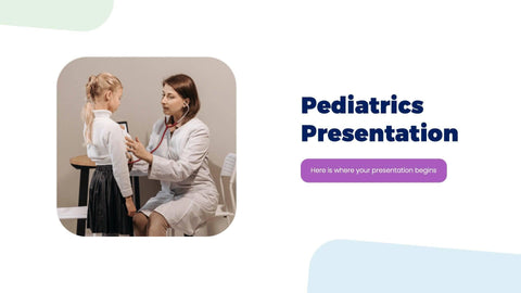 Medical-Presentation-Templates Slides Pediatrics Presentation Template S08102301 powerpoint-template keynote-template google-slides-template infographic-template