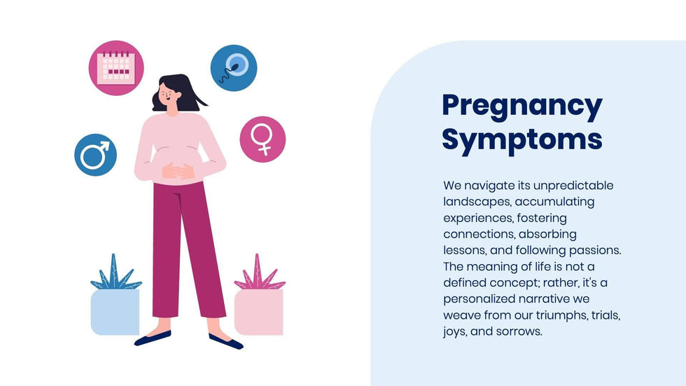 Medical-Presentation-Templates Slides Pink and Blue Simple Pregnancy Presentation Template S07272301 powerpoint-template keynote-template google-slides-template infographic-template