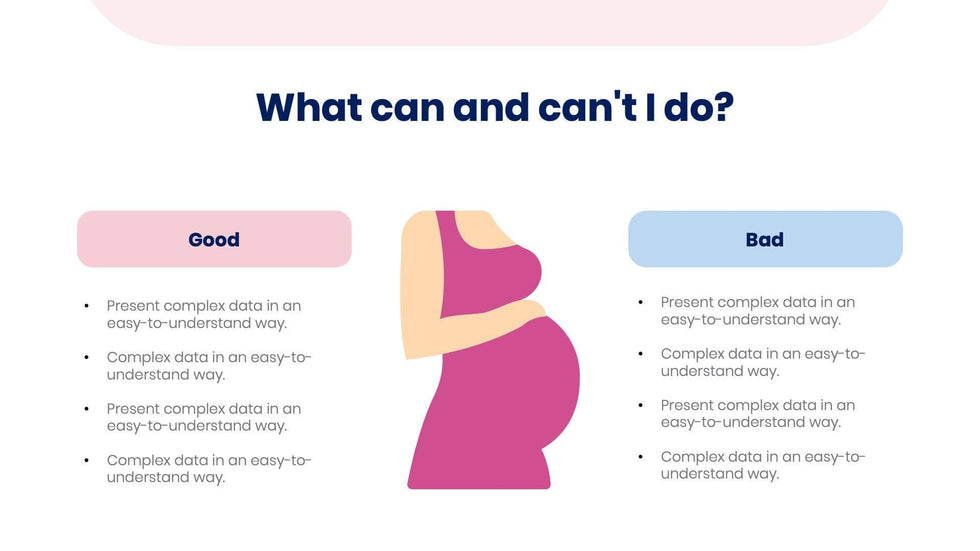 Medical-Presentation-Templates Slides Pink and Blue Simple Pregnancy Presentation Template S07272301 powerpoint-template keynote-template google-slides-template infographic-template