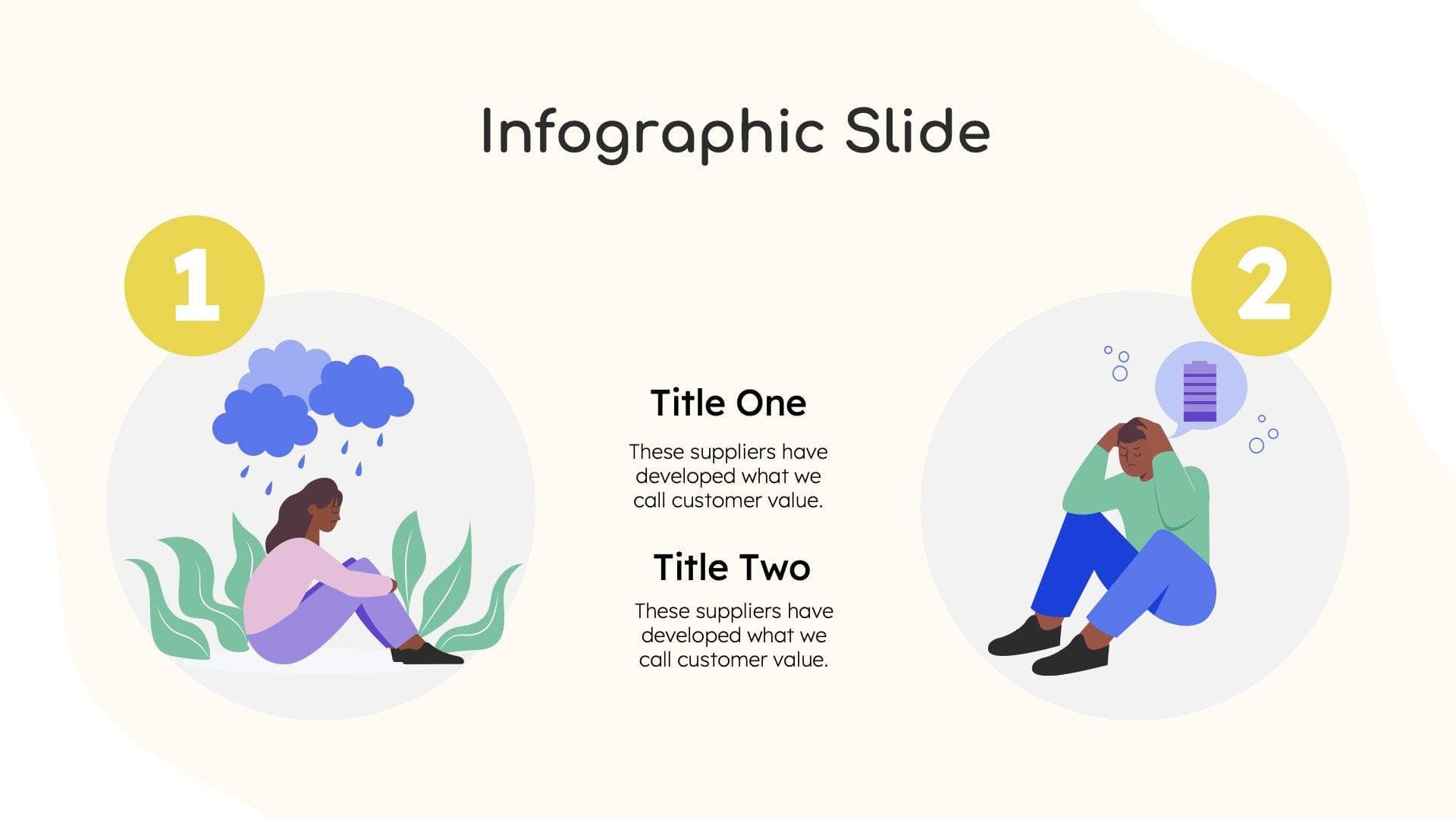 Mental Disorders Presentation Template S10202301 | Infografolio