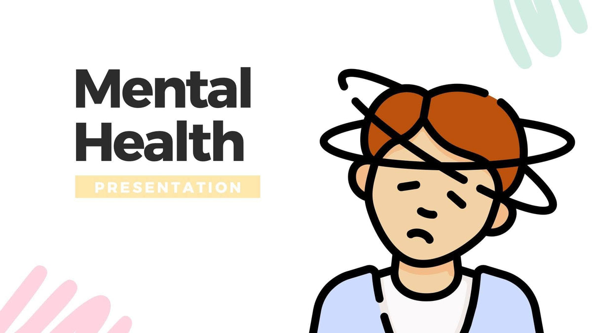 Mental Health Presentation Template S10202301 – Infografolio