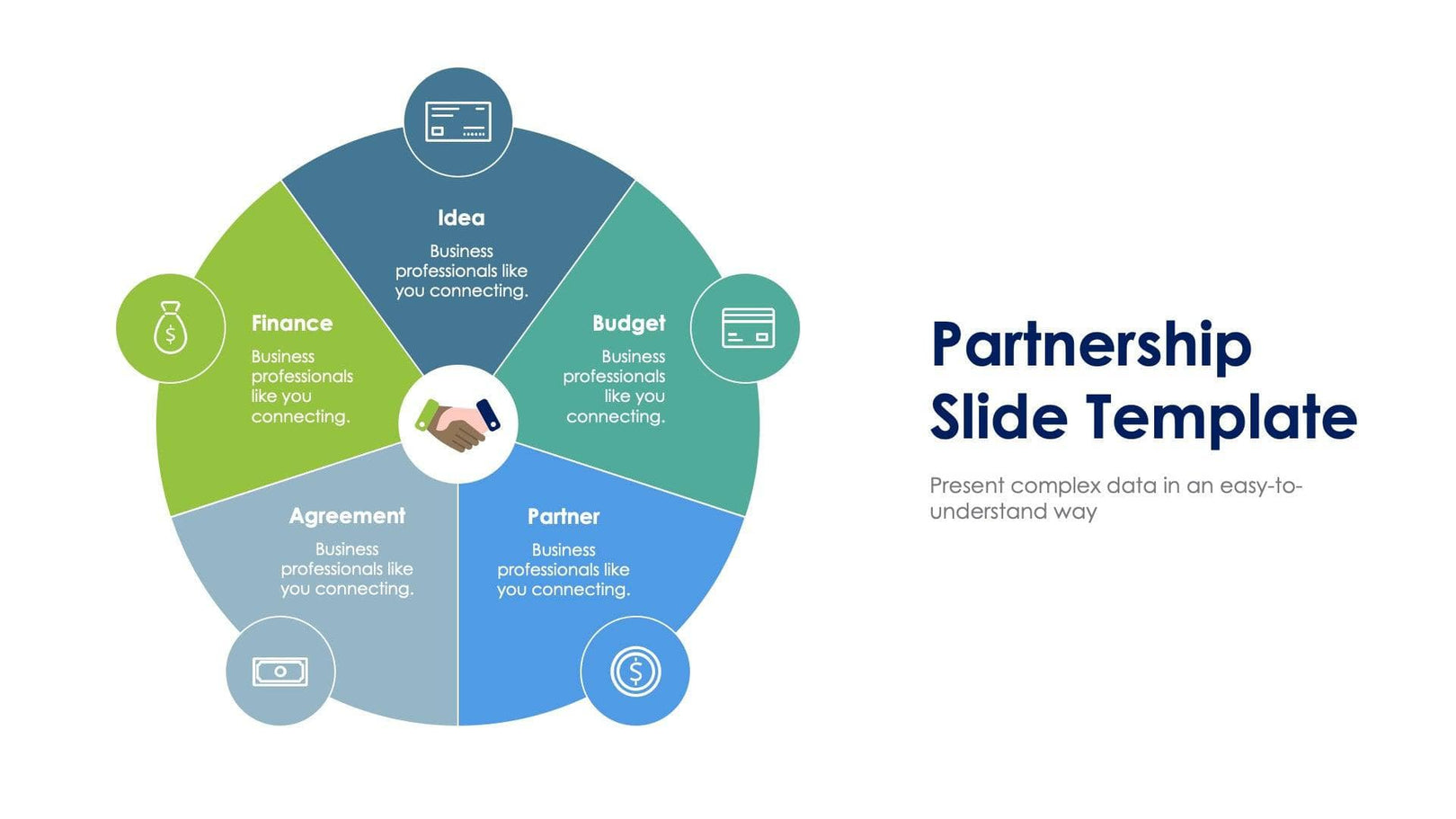 Partnership Slide Infographic Template S09042302 โ Infografolio
