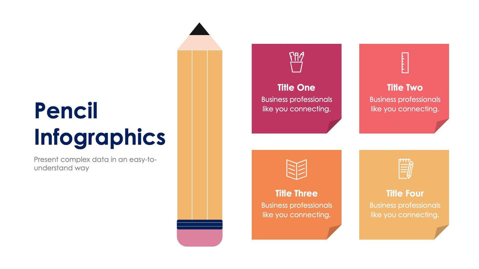 Pencil-Slides Slides Pencil Slide Infographic Template S01082401 powerpoint-template keynote-template google-slides-template infographic-template