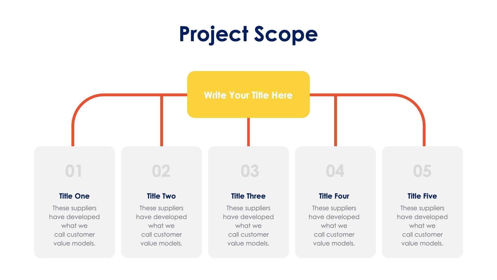 Project Scope Slide Infographic Template S06262302 | Infografolio