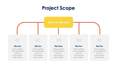 Initial Scope Slide Project Scope Slides | Infografolio