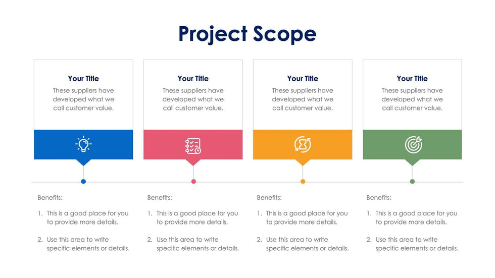 Project Scope Slide Infographic Template S06272309 | Infografolio