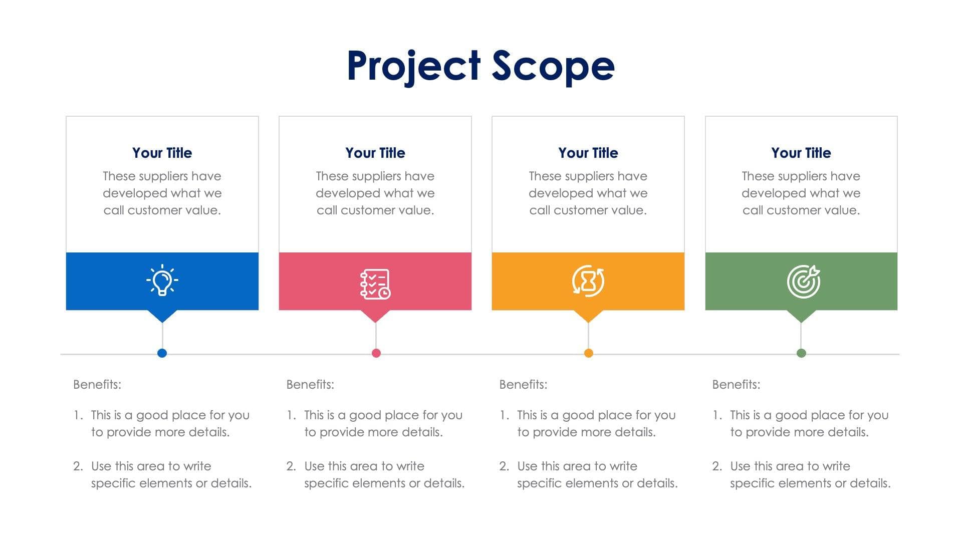 Project Scope Slide Infographic Template S06272309 | Infografolio