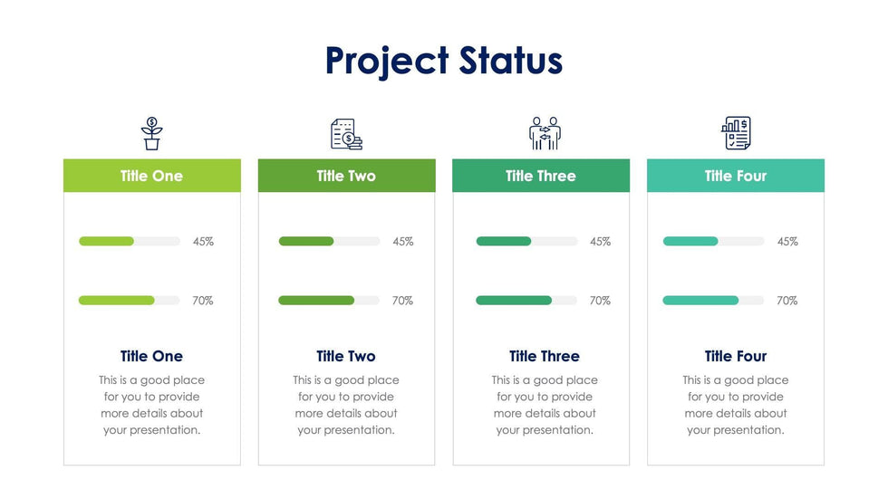 Project Status Slide Infographic Template S03242307 | Infografolio