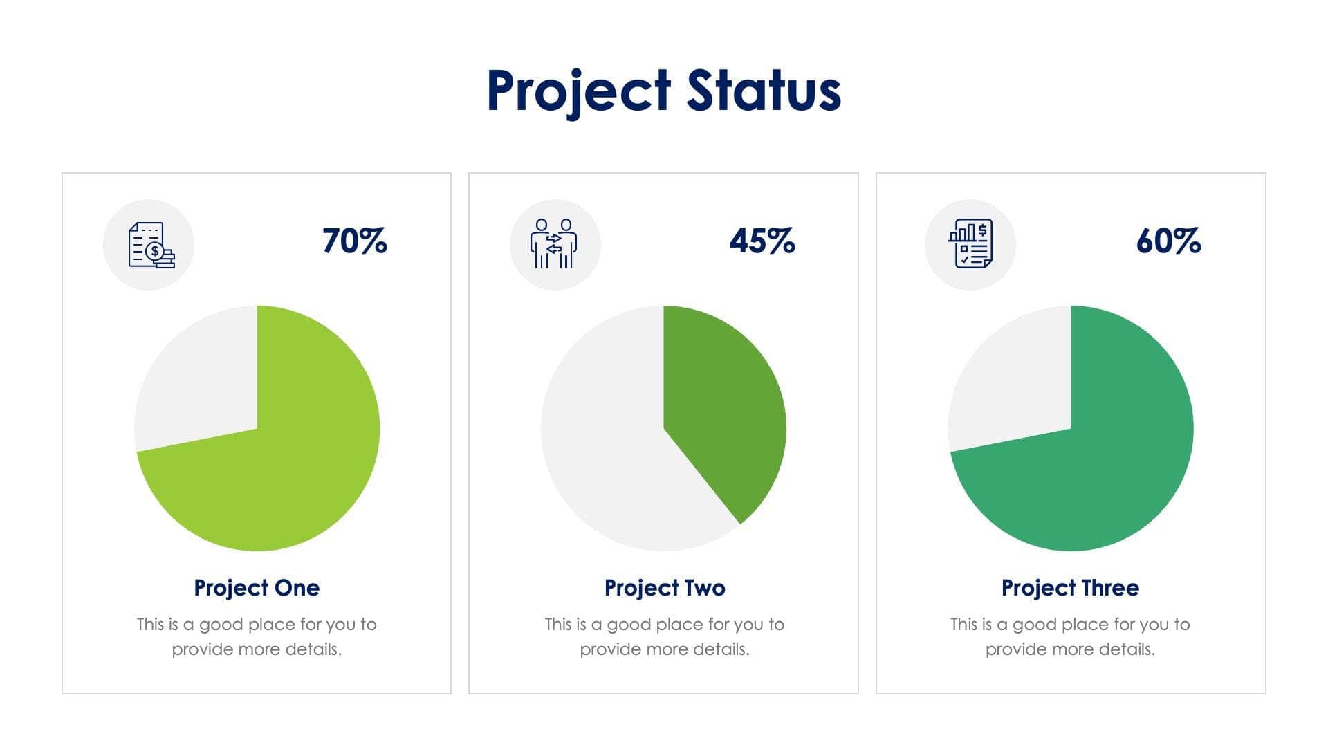 Project Status Slide Infographic Template S03242308 | Infografolio