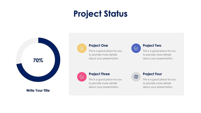 Project Status Slides | Infografolio