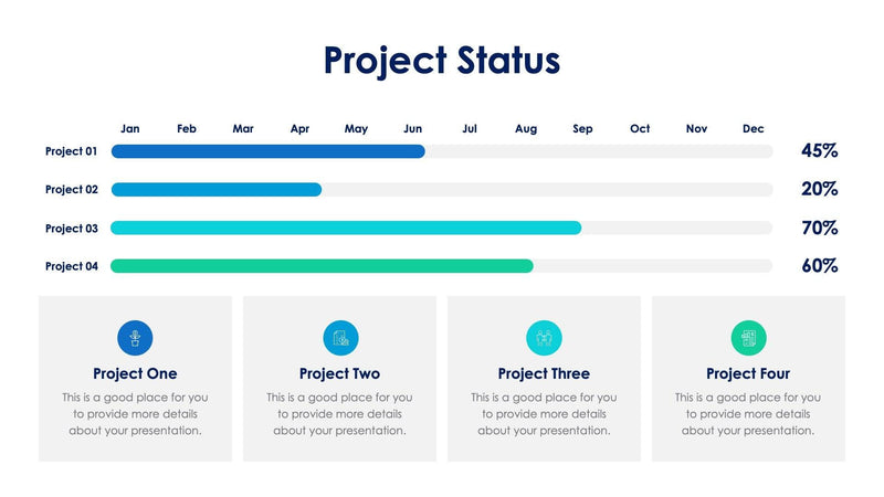 Project Status Slides | Infografolio