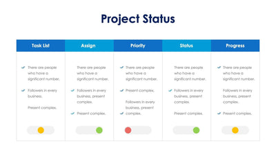 Project Status Slides – Infografolio