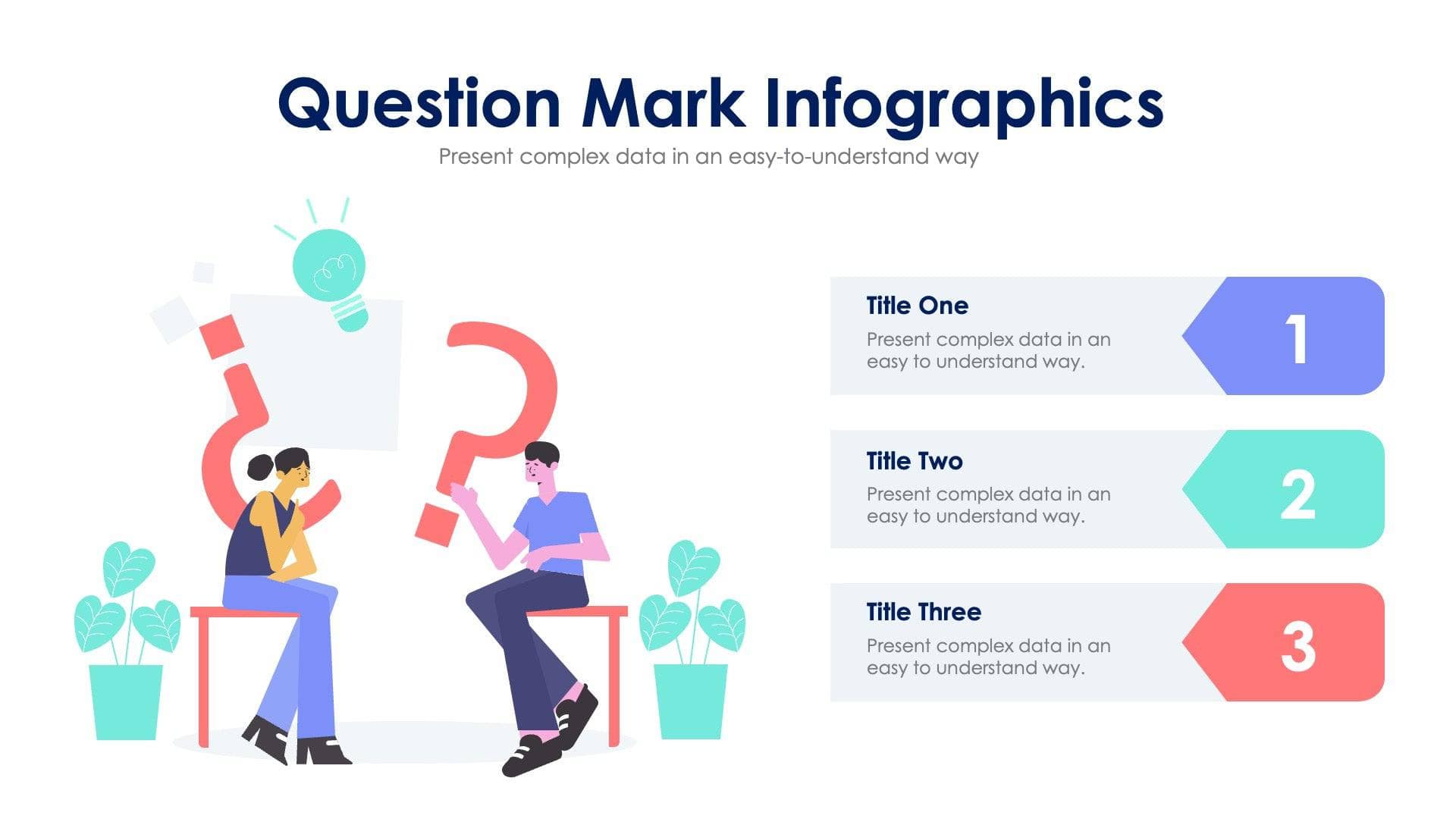 Question Mark Slide Infographic Template S01242304 | Infografolio