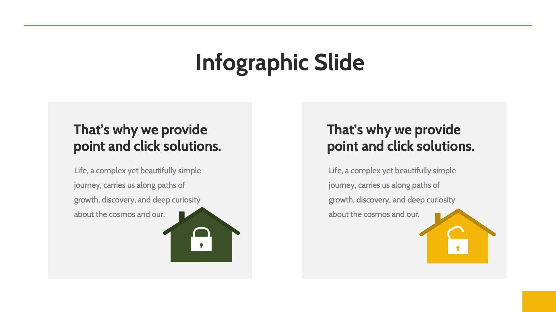 Open House Presentation Template S08252301 | Infografolio