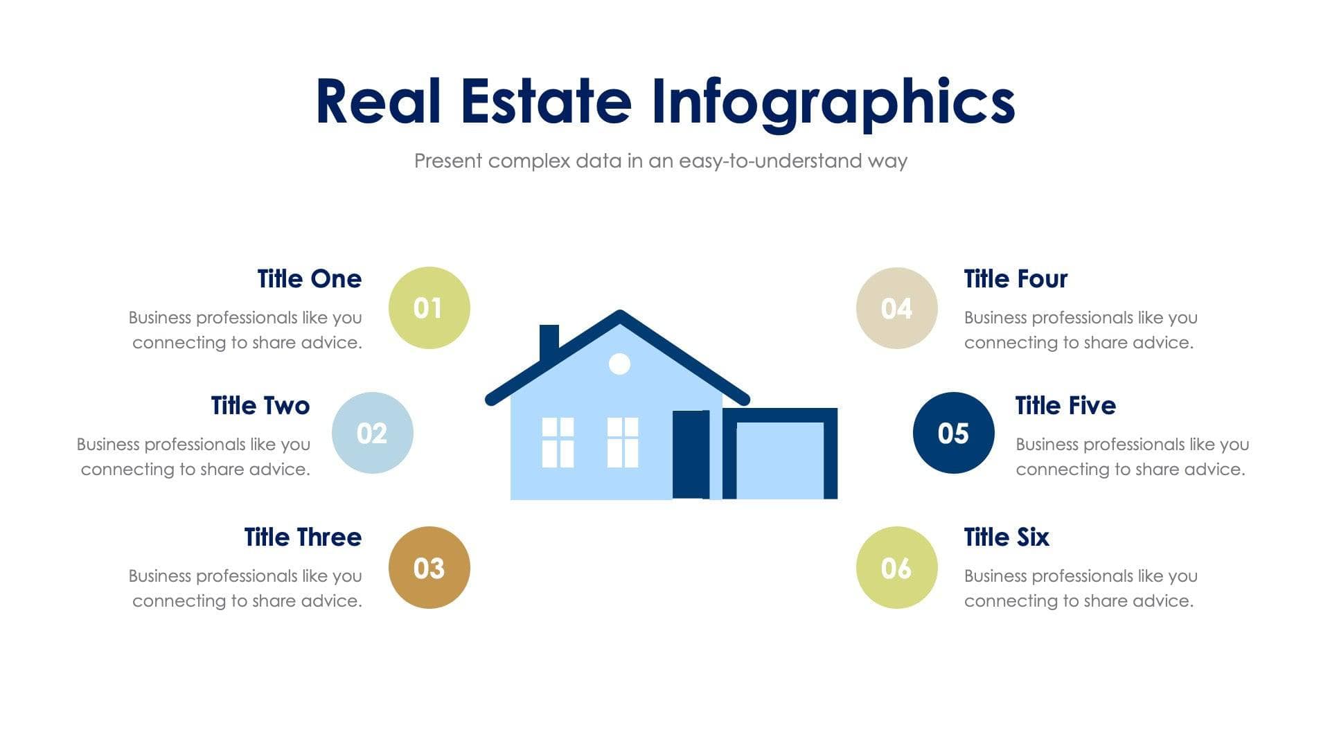 Real Estate Slide Infographic Template S01082401 | Infografolio
