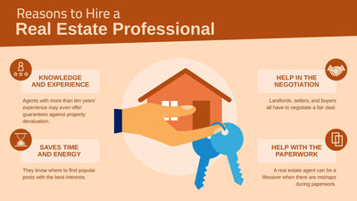 Real Estate-Slides Slides Reasons to Hire a Real Estate Professional Infographic Template powerpoint-template keynote-template google-slides-template infographic-template
