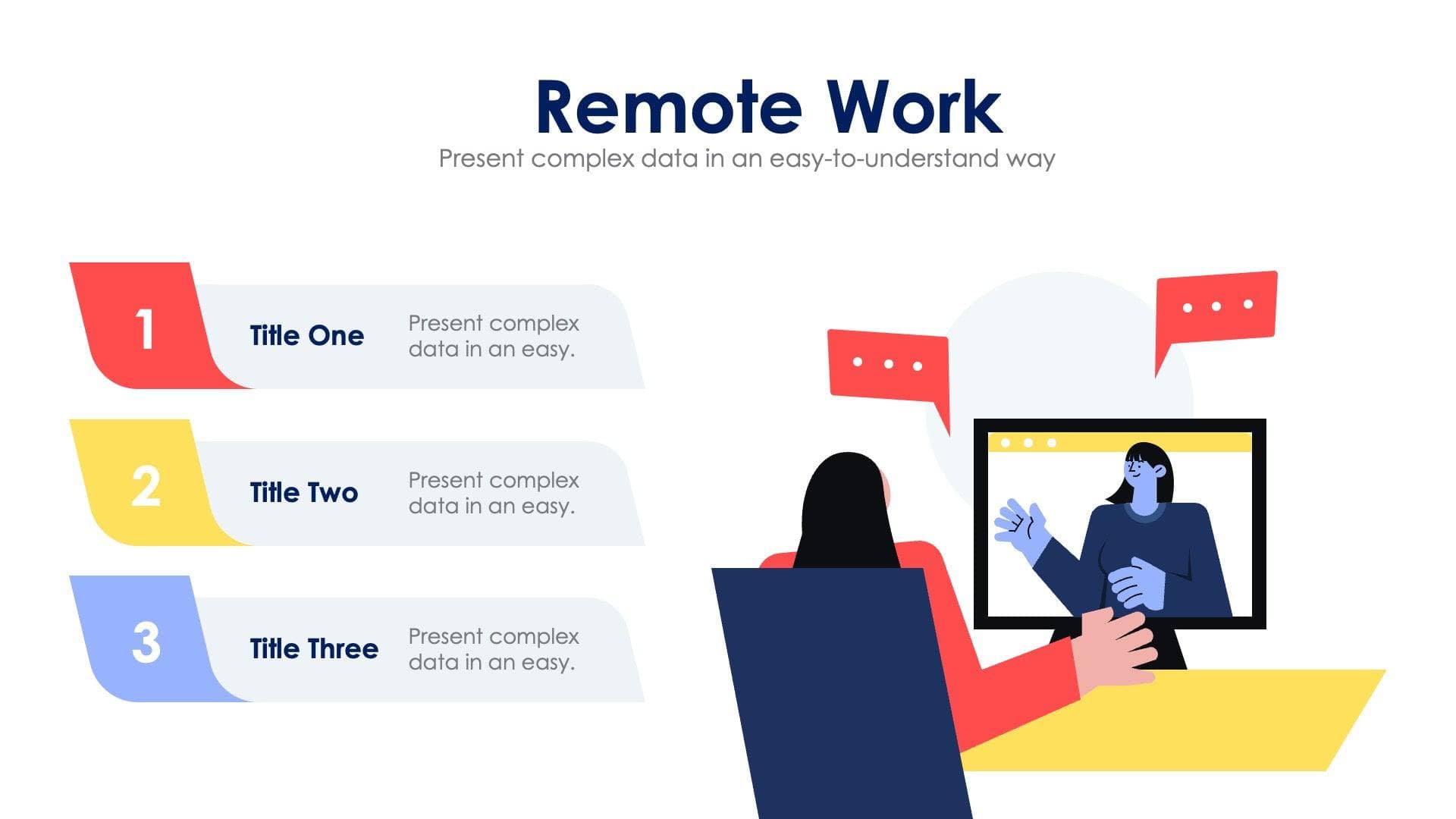 Remote Work Slide Infographic Template S01252307 | Infografolio