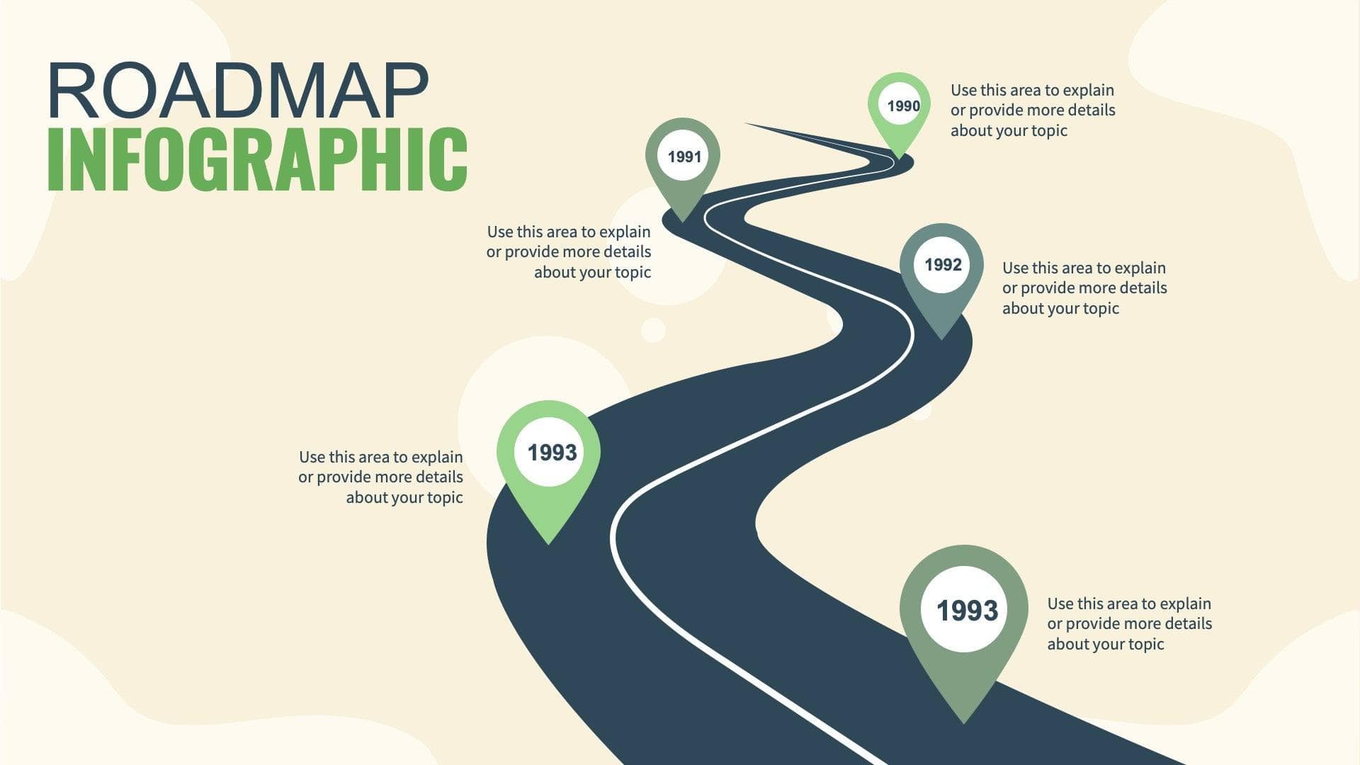 Roadmap Slide Infographic Template S01122306 | Infografolio