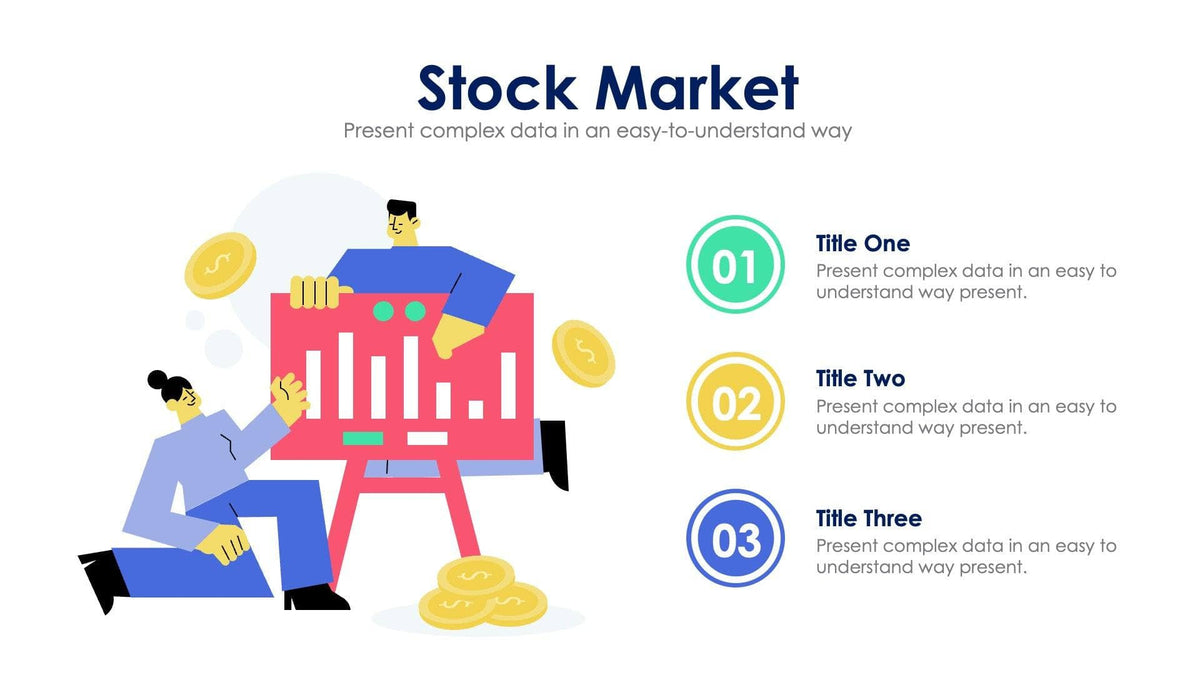 Stock Market Slide Infographic Template S02052312 – Infografolio