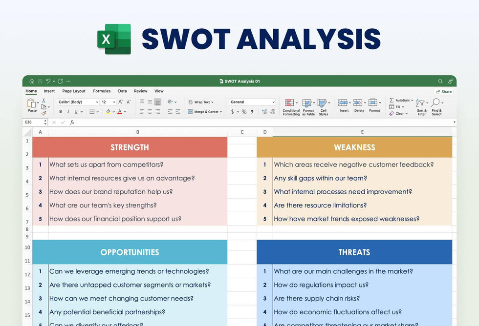 SWOT Analysis Excel Template S08032301 | Infografolio swot-analysis-excel-template-s08032301-infografolio
