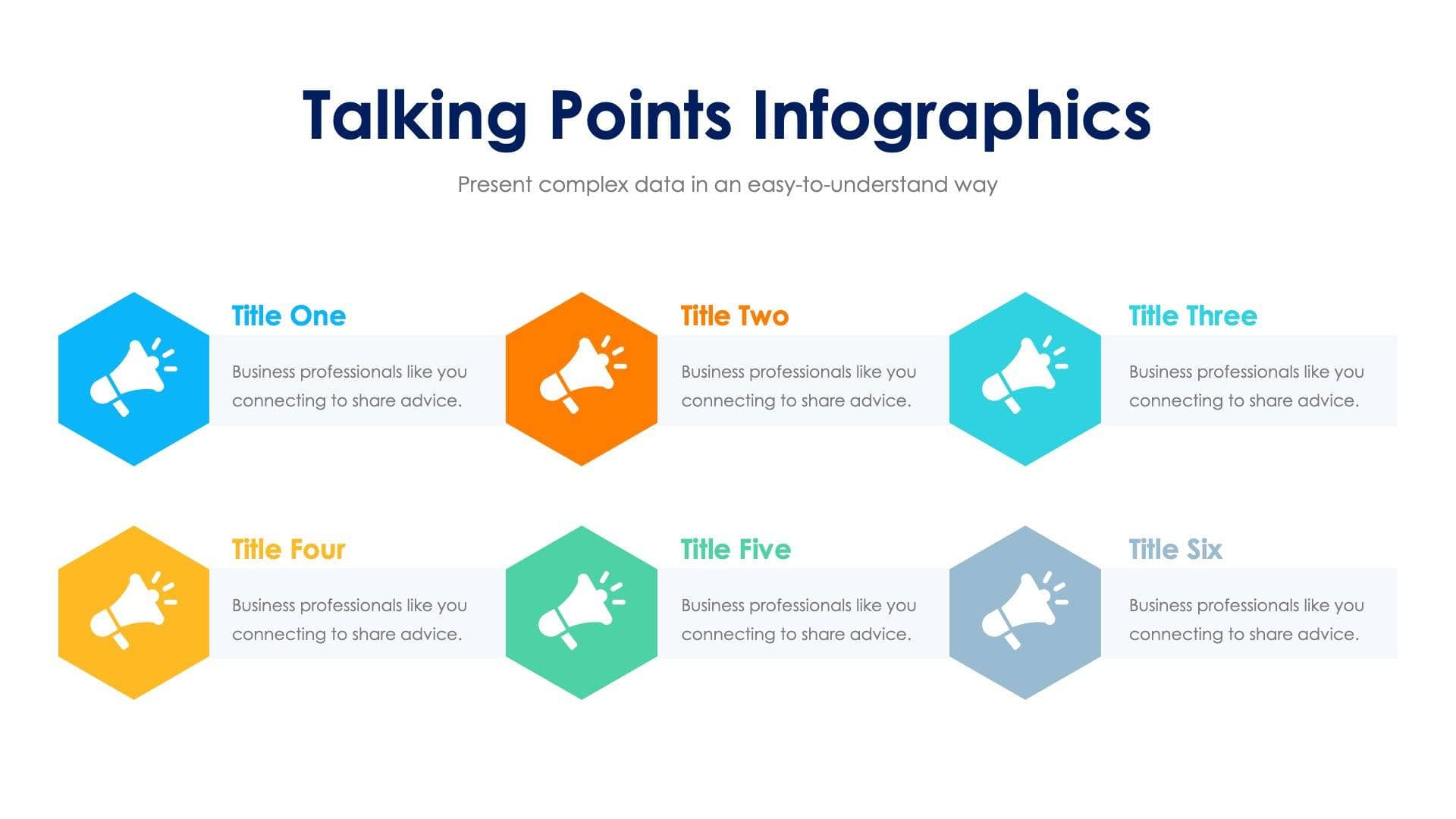 Talking Points Slide Infographic Template S11272303 | Infografolio