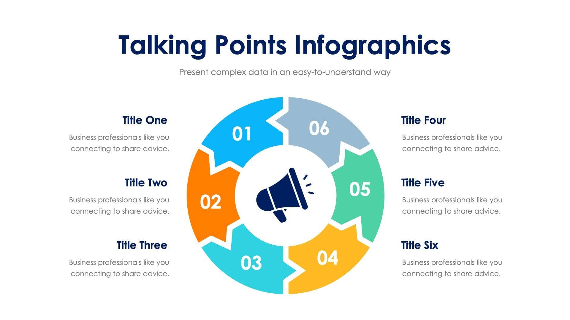 Talking Points Slide Infographic Template S11272304 | Infografolio