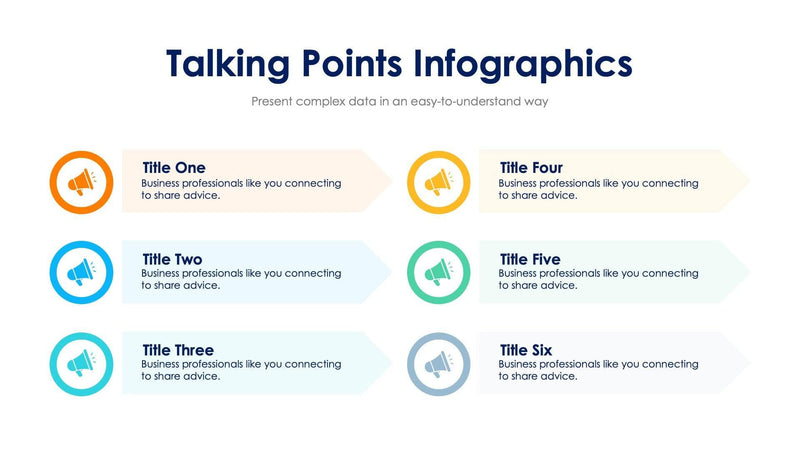 Talking Points Slides | Infografolio