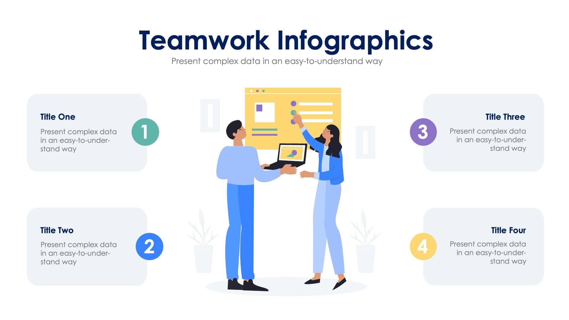 Teamwork Slide Infographic Template S02062312 | Infografolio