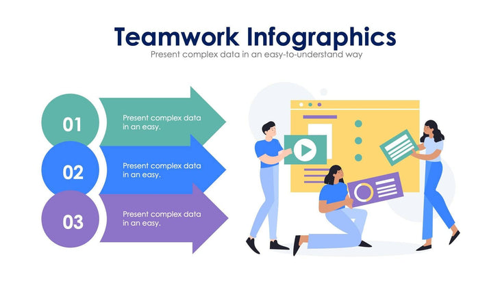 Teamwork Slide Infographic Template S02062316 – Infografolio