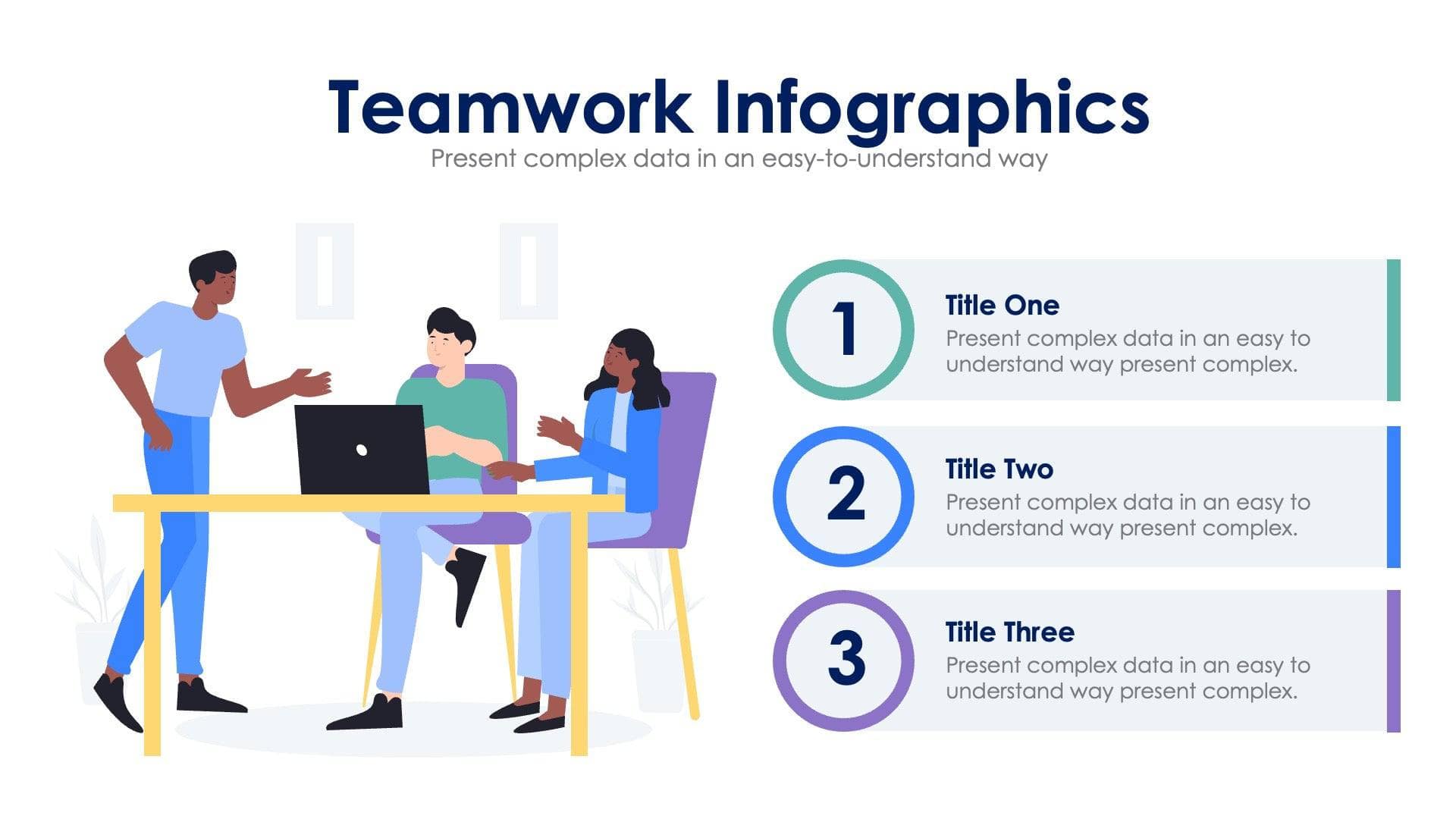 Teamwork Slide Infographic Template S02062318 – Infografolio