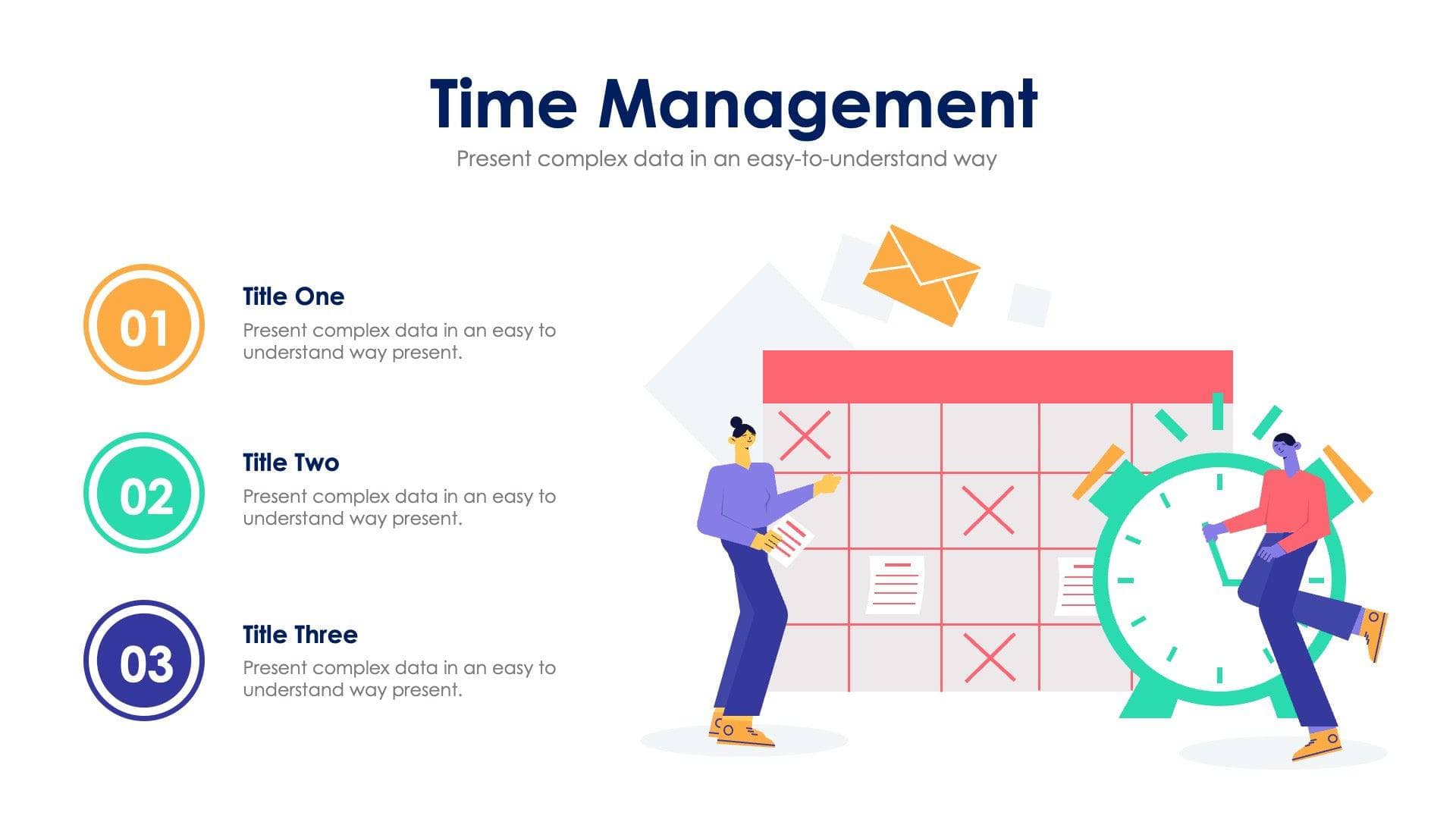 Time management PowerPoint template and Keynote Slide