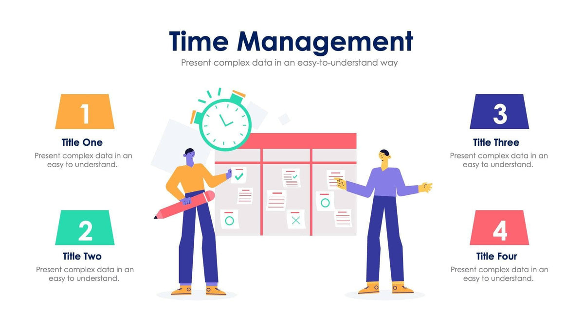 Time Management Slide Infographic Template S02052307 – Infografolio