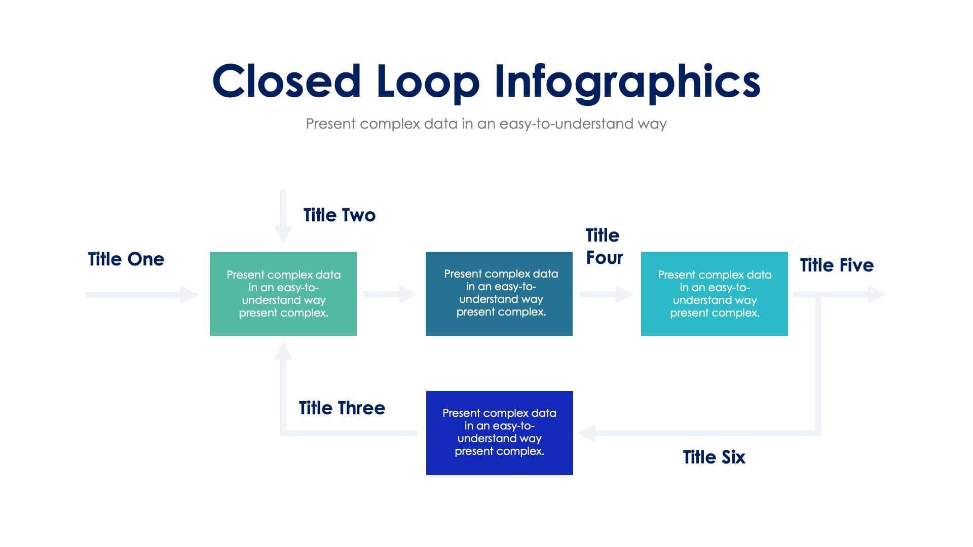 Closed Loop Infographic Template S01182401 Infografolio