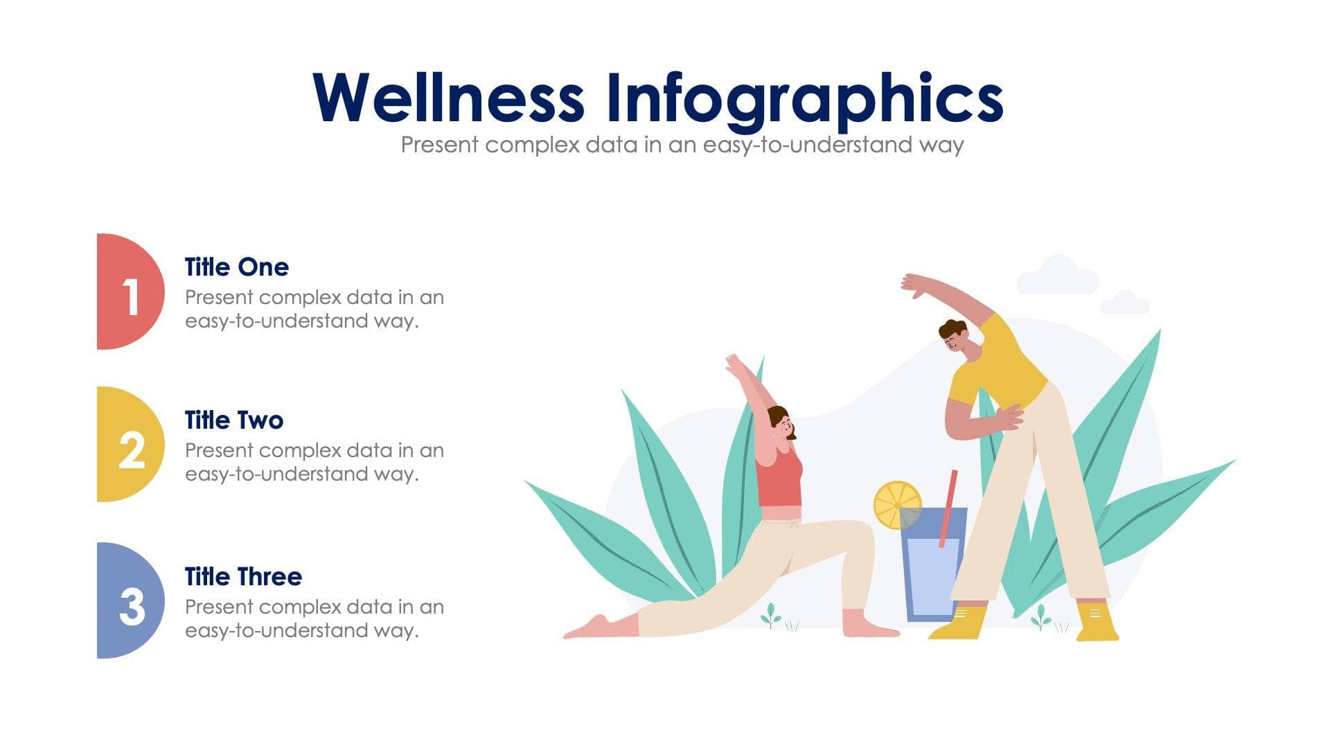 Wellness Slide Infographic Template S02062313 | Infografolio