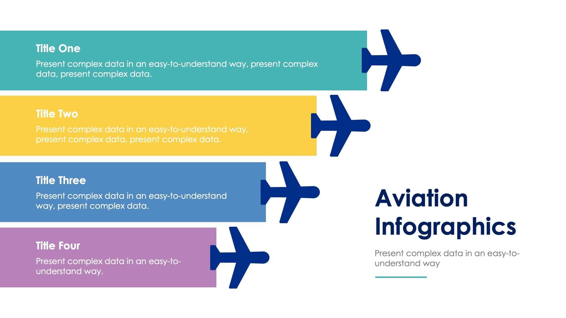 Aviation Slide Infographic Template S03022205 – Infografolio