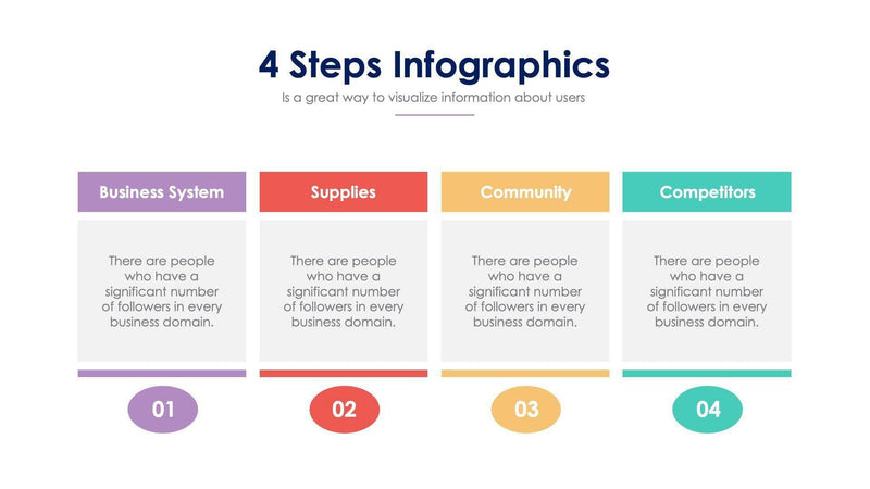 4 Steps Slides | Infografolio