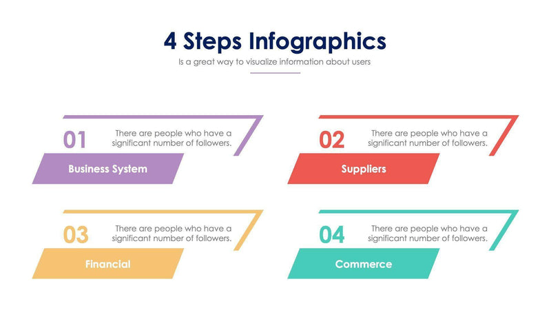 4 Steps Slides – Infografolio