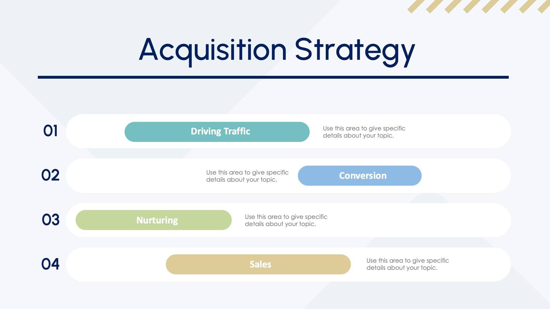 Acquisition Strategy Slide Template S10132202 | Infografolio