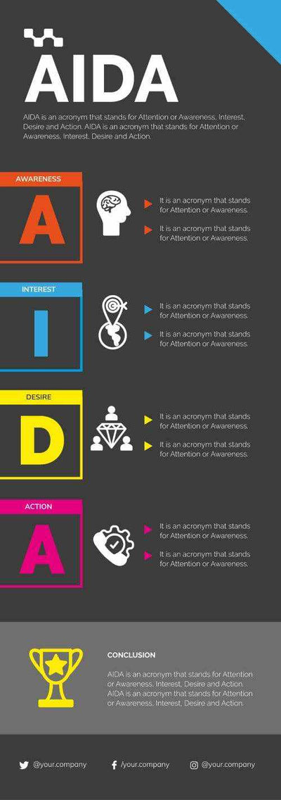 AIDA Infographics V3-AIDA-Powerpoint-Keynote-Google-Slides-Adobe-Illustrator-Infografolio
