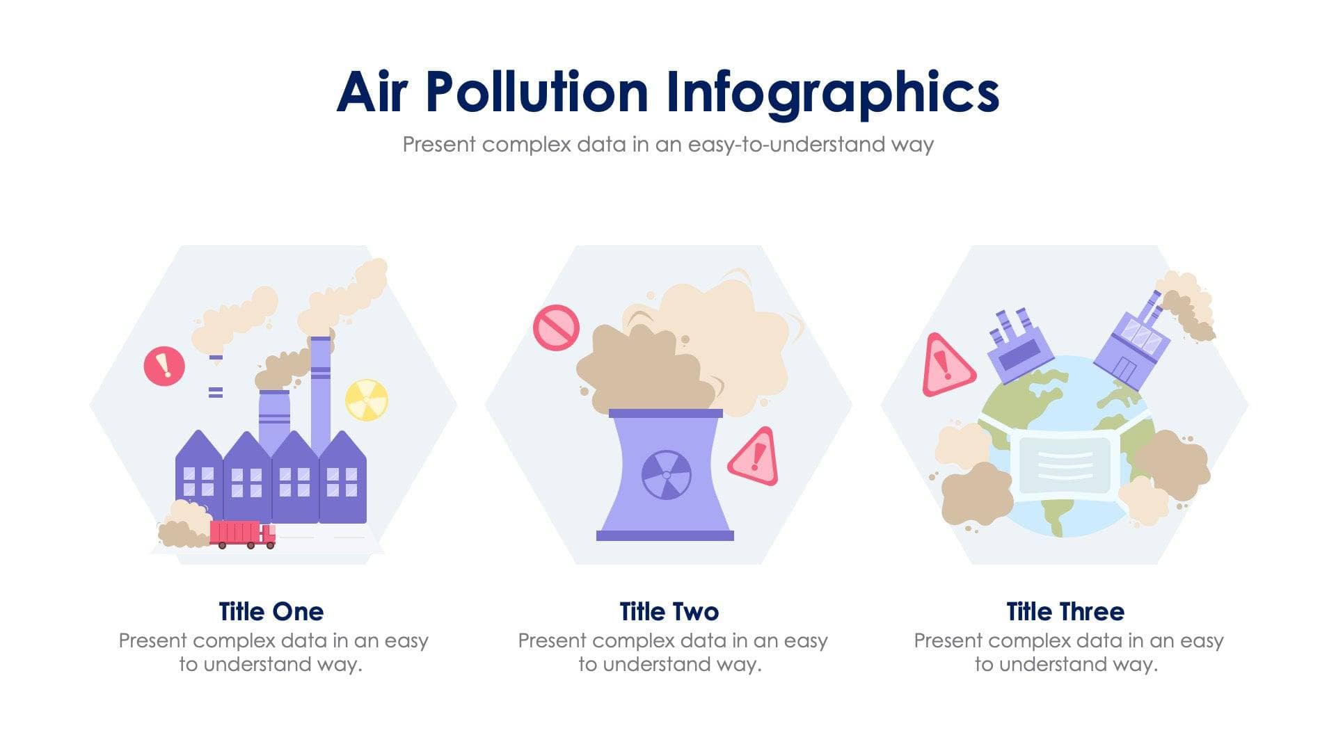 Air Pollution Slide Infographic Template S07052202 | Infografolio