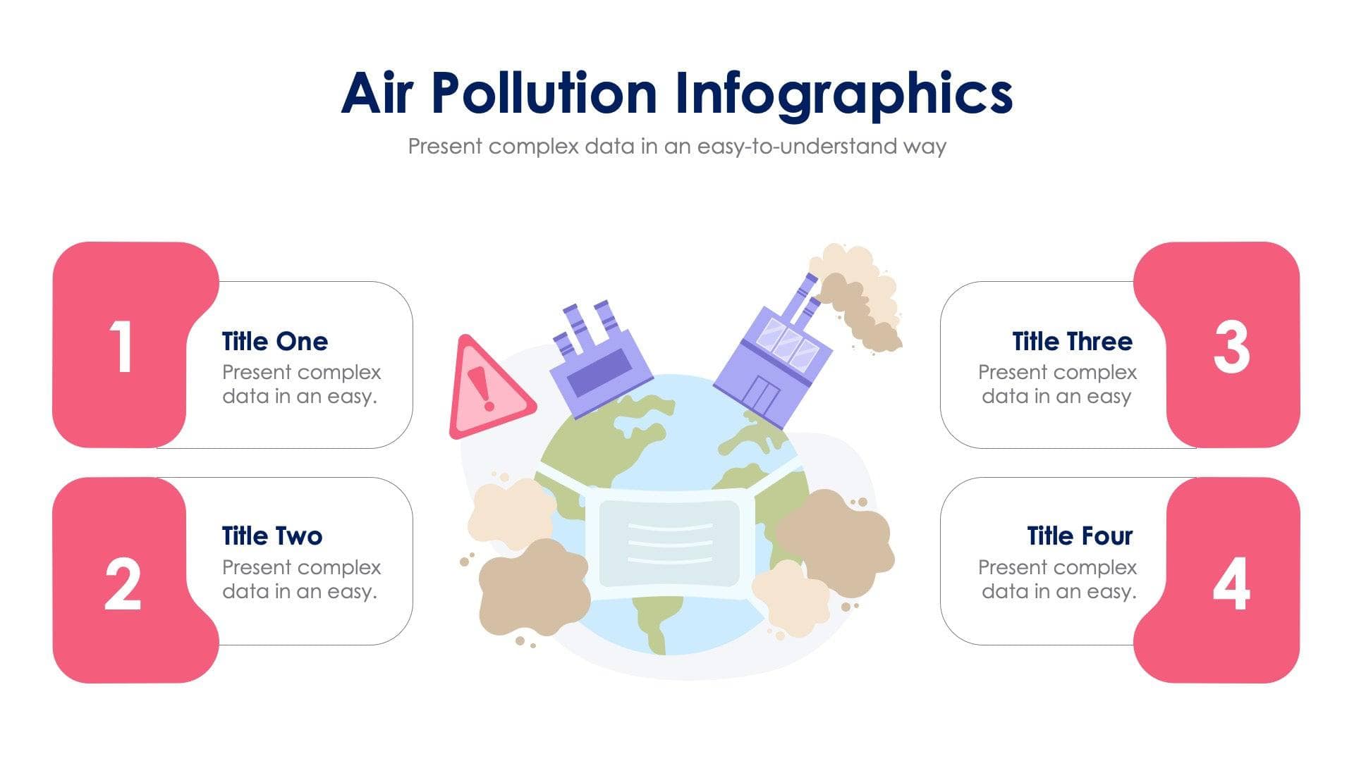 Air Pollution Slide Infographic Template S07052206 | Infografolio