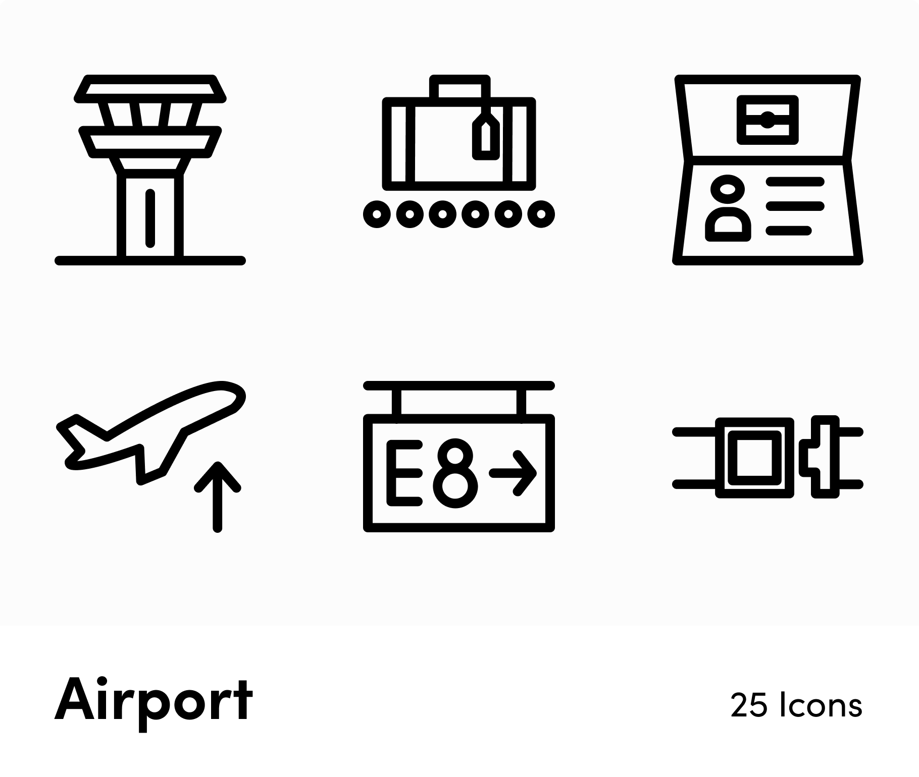 airport vector icon