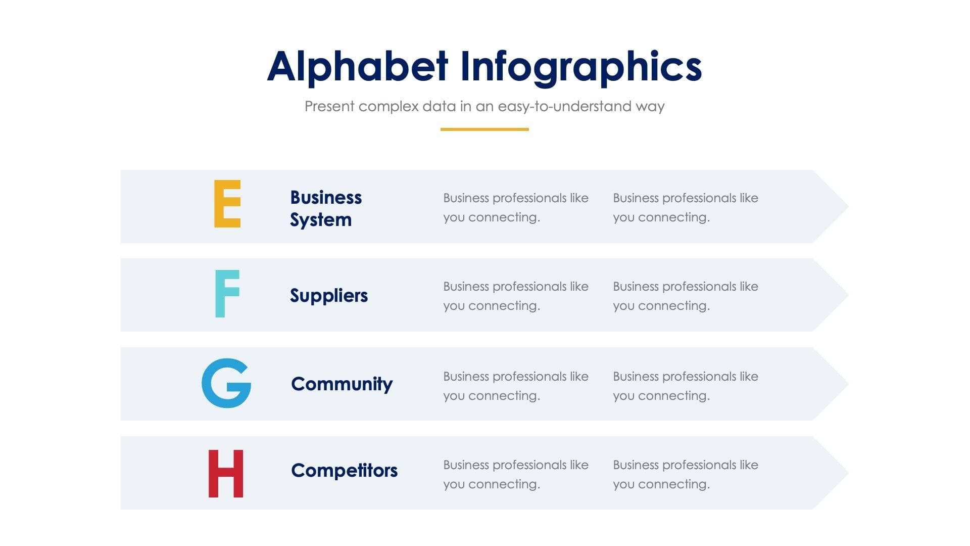 Alphabet Slide Infographic Template S01132211 | Infografolio