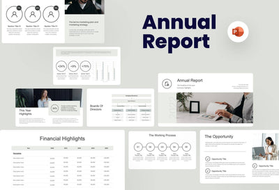 Annual-Report-Deck Slides Aqua Spring Minimalist and Professional Presentation Annual Report Template S12092201 powerpoint-template keynote-template google-slides-template infographic-template
