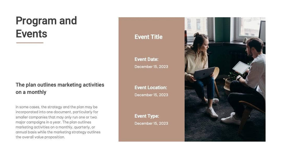 Annual-Report-Deck Slides Brown Mocha Simple and Professional Presentation Annual Report Template S04182301 powerpoint-template keynote-template google-slides-template infographic-template