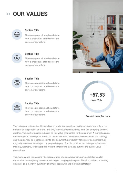 Annual-Report-Documents Documents Azureish White Minimalist Annual Report PowerPoint Template powerpoint-template keynote-template google-slides-template infographic-template