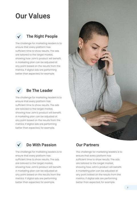 Annual-Report-Documents Documents Blue Light and Dark Gray Minimalist Annual Report PowerPoint Template powerpoint-template keynote-template google-slides-template infographic-template