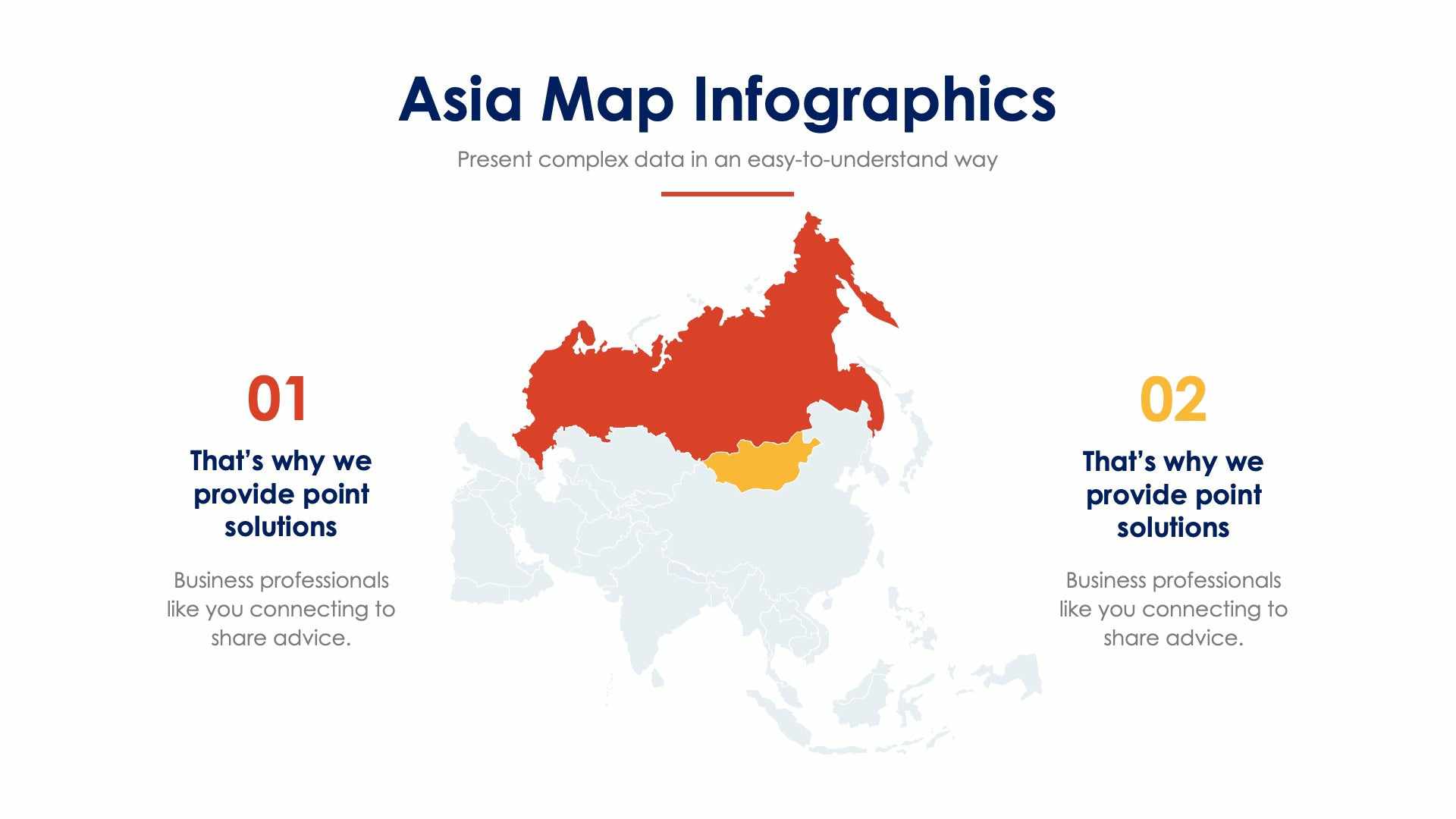 Asia Map Slide Infographic Template S12022105 – Infografolio